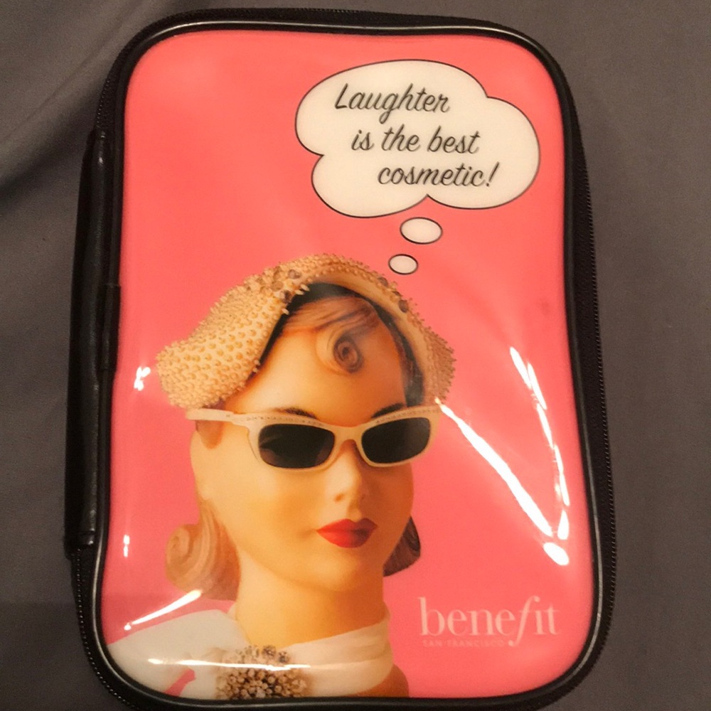 Benefit Cosmetics makeup bag
